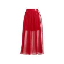 Adidas Originals Tulle Skirt Red Women's Asian Size ED4756