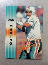 Dan Marino Miami Dolphins Big Bang Cards Promo RARE Oddball WOW