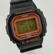 Casio G-SHOCK DW-5600CS Crazy Colors Orange  Black Digital Watch Raret