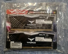 TEAMGROUP T-Force Delta RGB DDR4 16GB (2x8GB) 3200MHz CL16 Desktop Memory