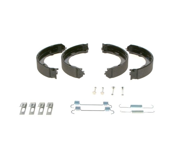 NEU - Bosch 0986487609 Bremsbackensatz, Feststellbremse FüR Chrysler Dodge-image