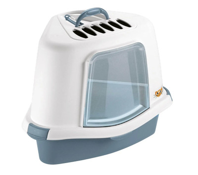 ZOLUX SPRINT PLUS Eck-Katzenklo 56x40x40 cm blau