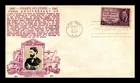 DR JIM STAMPS US COVER JOSEPH PULITZER FDC SCOTT 946 CROSBY PHOTO ADDRESSED