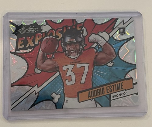 2024 Panini Absolute - Explosive Audric Estime #EX-AEE (RC)