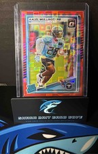 2025 Panini Donruss Kalel Mullings #378 Optic Rated Rookie Red Pandora RC