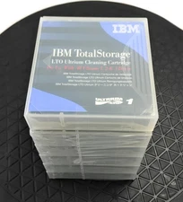 Lot of 6 NEW IBM 35L2086 LTO Ultrium Universal Cleaning Cartridges
