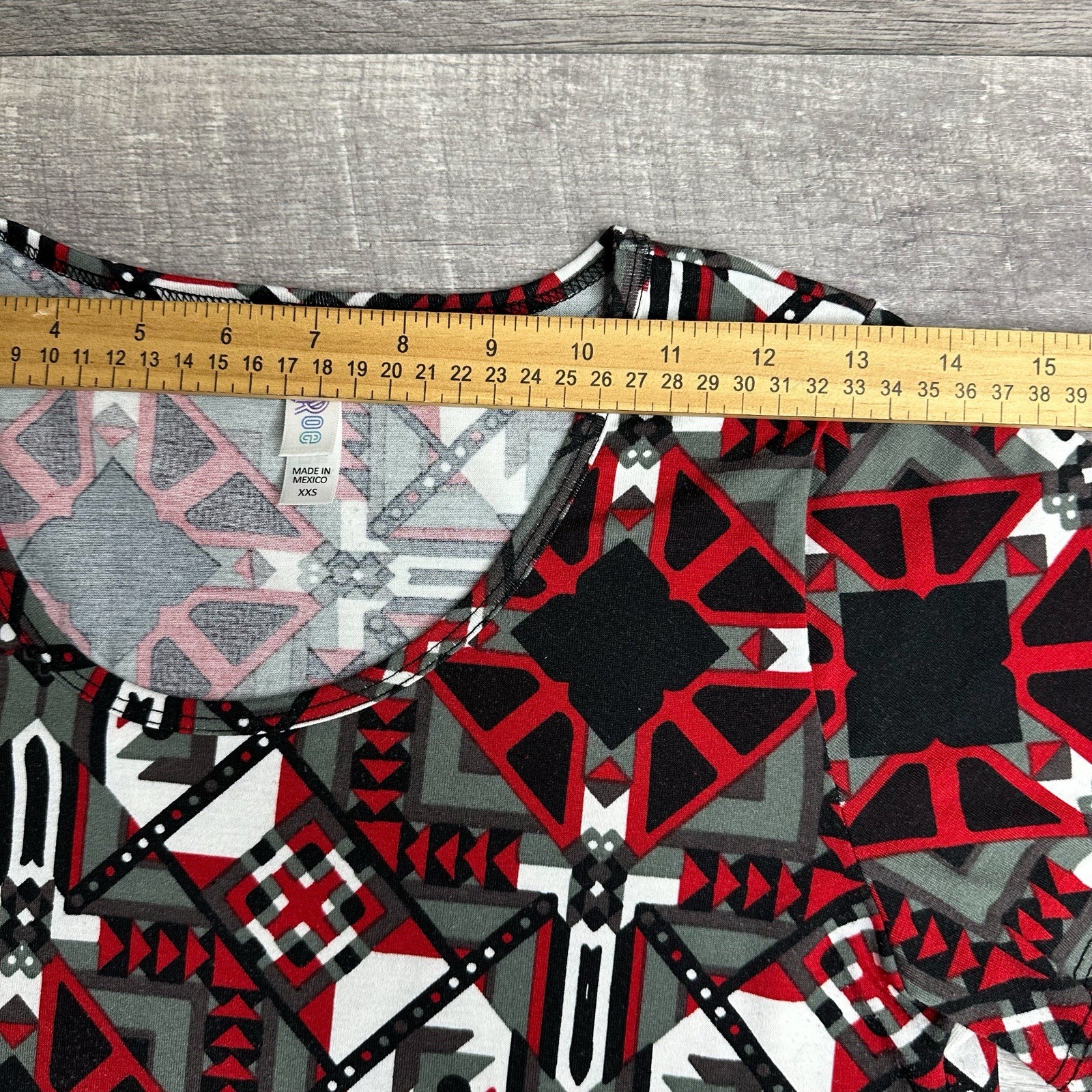 LuLaRoe Geometric Triangle Pattern Super Soft Per… - image 8