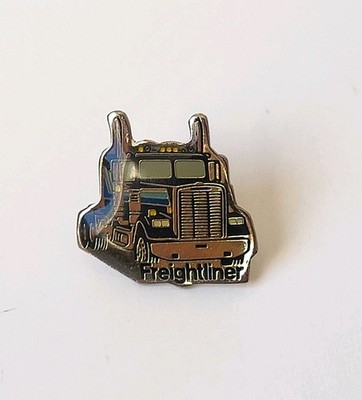 Vintage Freightliner Advertising Truck Pin Lapel Hat Cap Jacket Vest Shirt Auto