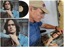 James Taylor Signed Sweet Baby James Album COA Proof Autographed Vinyl Record