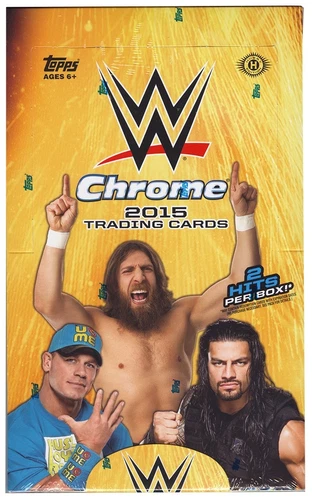 2015 Topps WWE Chrome Wrestling Hobby Box