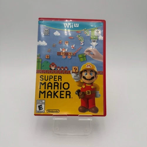 New ListingWii U Super Mario Maker Video Game Disc Complete Case Inserts Tested