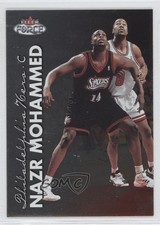 1999-00 Fleer Force Nazr Mohammed #180 0s5