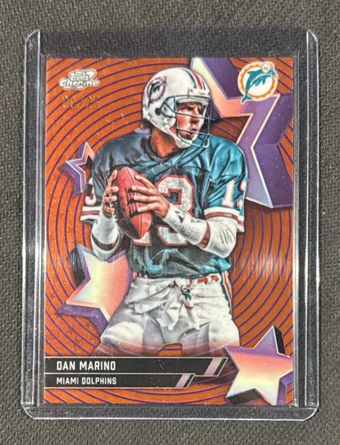 2025 Topps Cosmic Chrome Dan Marino Orange Refractor (RAW)