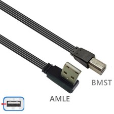Practical USB to USB B Printer Cord Flexible Function Wide Compatibility