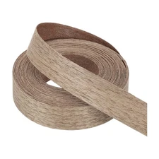 Black Walnut Edge Banding, 7/8 in x 25 ft Wood Veneer Tape, Pre-glued Flexible