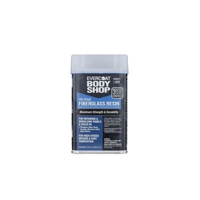 Evercoat Body Shop 105007 Pro-Grade Fiberglass Resin for Repairing and Rebuil...