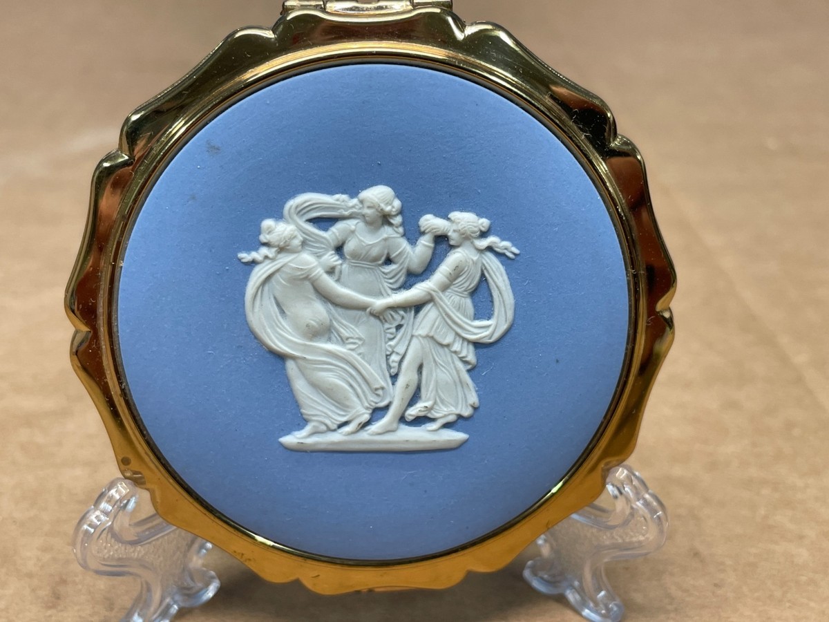 Vintage Rare Blue Wedgwood Jasperware 
