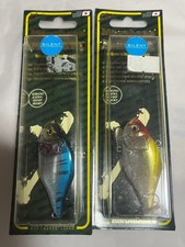 Megabass FERMATA Silent Lure Set of 2 Western Clown & Cobalt Back