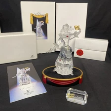 Swarovski Crystal 242032  Columbine W/ Box, COA, Stage Display Stand & Plaque