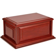 MAKEY'S Extra Large Urns for Human Ashes Adult Male,Cremation Urn,Handmade Wood