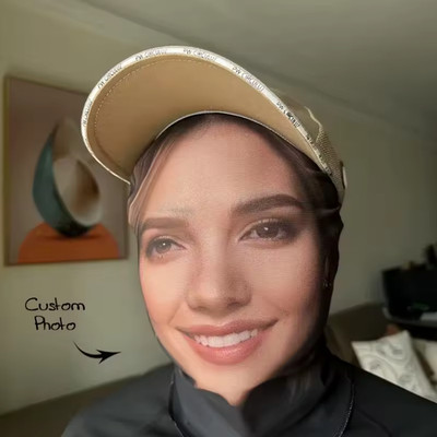 ONE SIZE 3D INDIVIDUELLES FOTO bedruckte Vollgesichtsmaske anpassen Unisex Fügen Sie Ihre eigenen hinzu