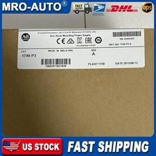 New Factory Sealed AB 1746-P3 SLC 500 Power Supply Module 1746P3 US Free Tax