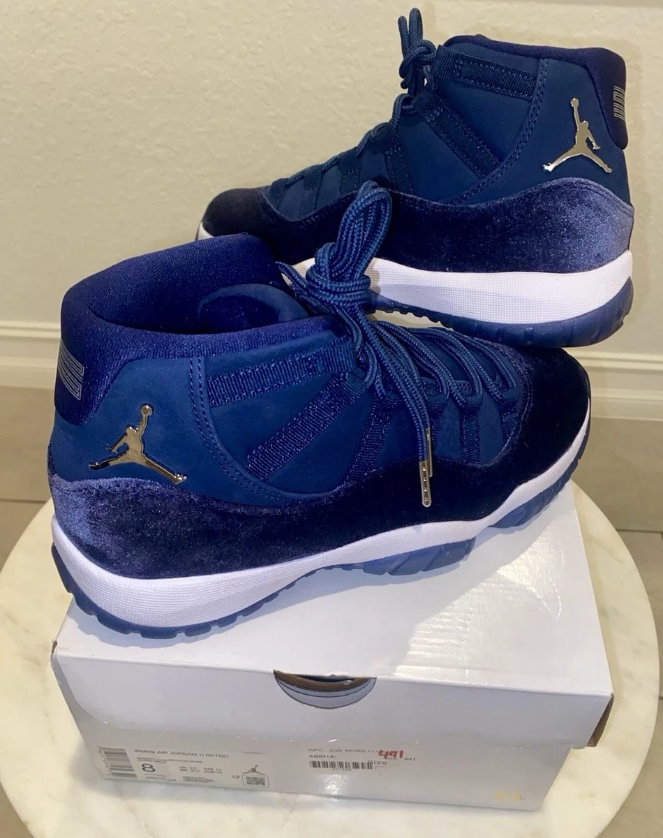 Jordan 11 Midnight Navy Velvet 2022 - огромный выбор по лучшим