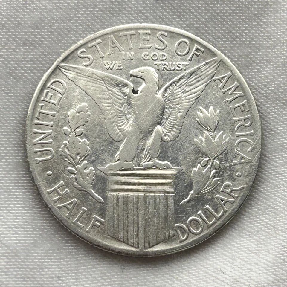1915-S Panama Pacific Classic Commemorative .50c Half Dollar Silver Coin - Image 3 of 4