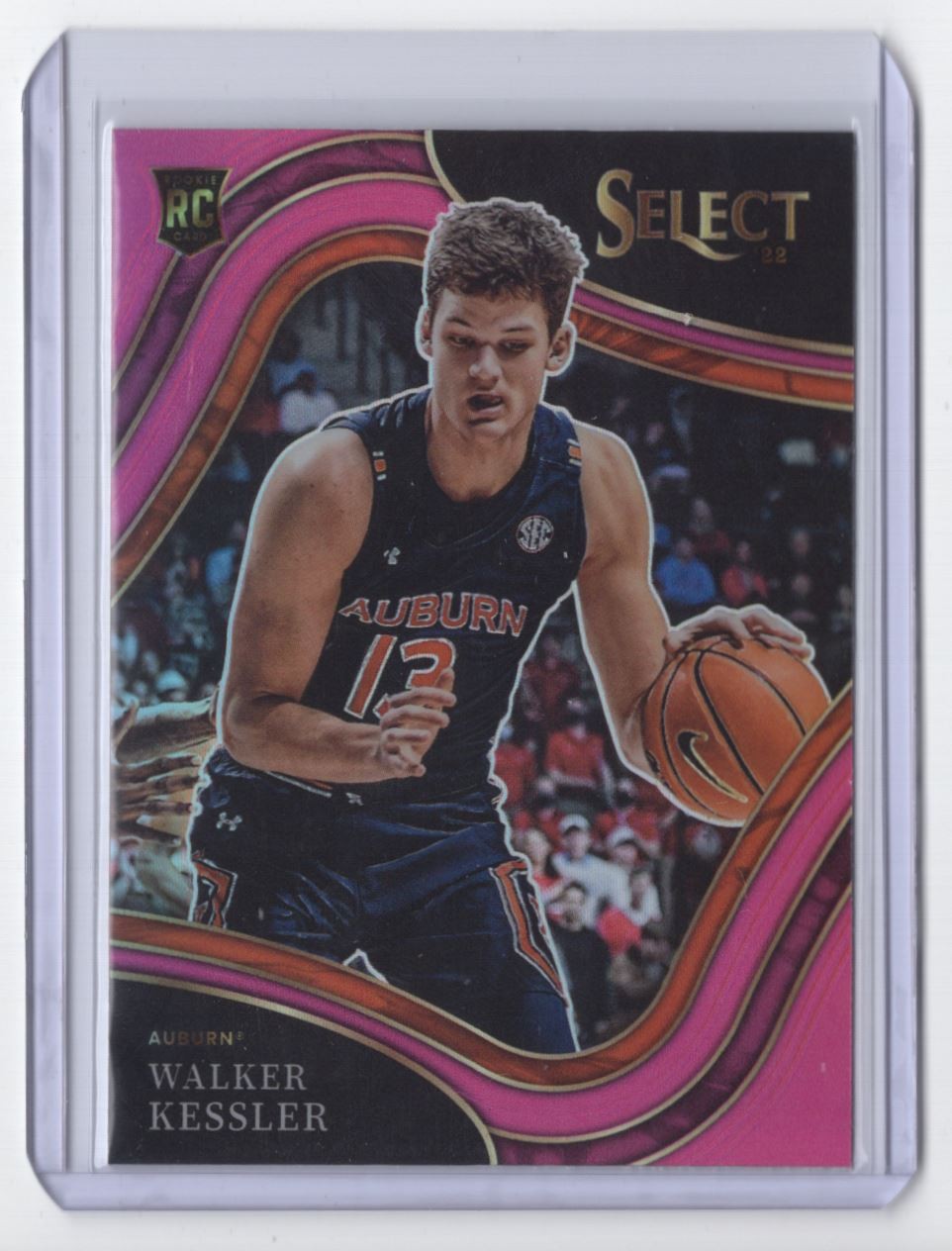 2022-23 Chronicles Draft Picks Select Pink Walker Kessler Rookie Auburn Tigers