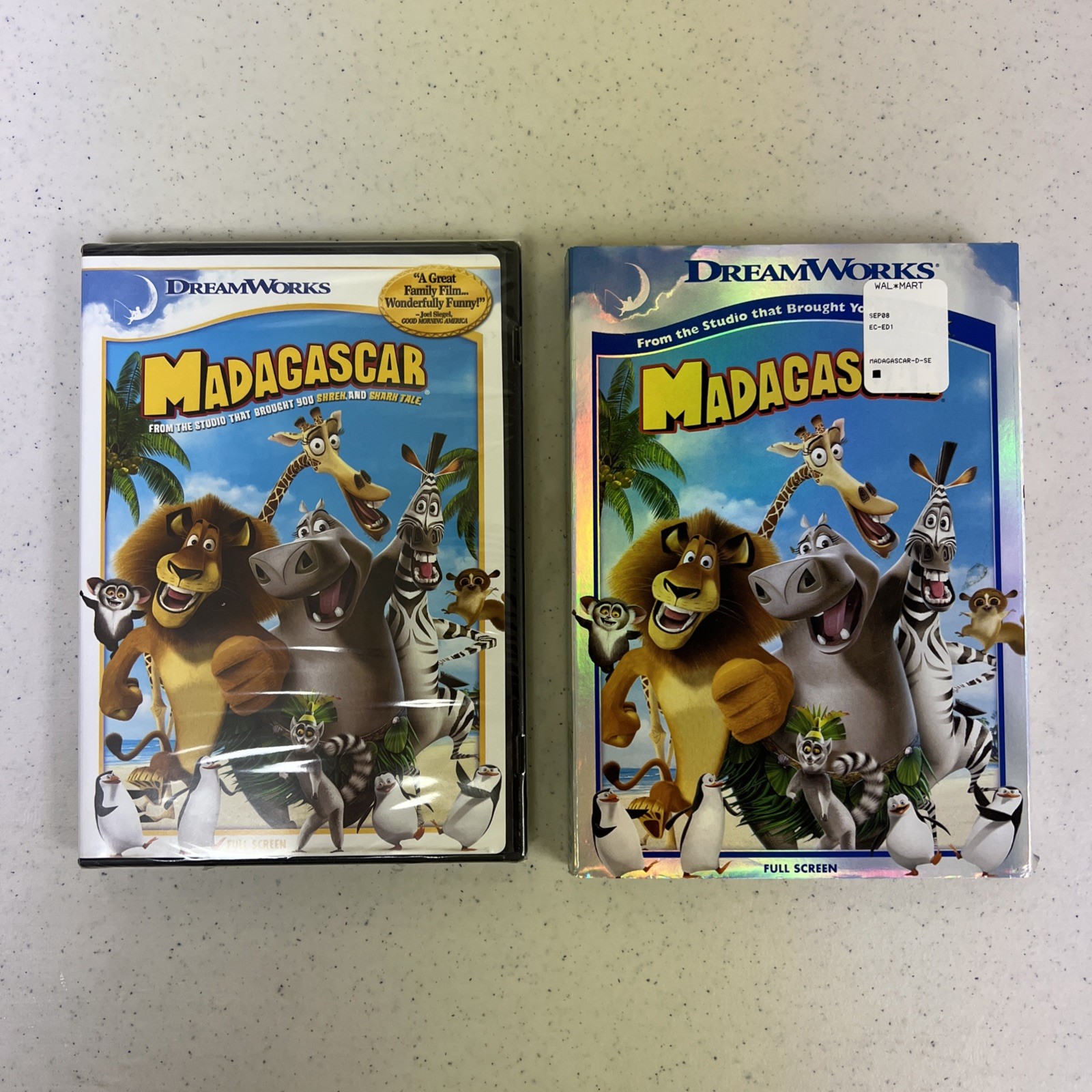 Madagascar (Full Screen Edition) DVD With Slip Cover Brand New