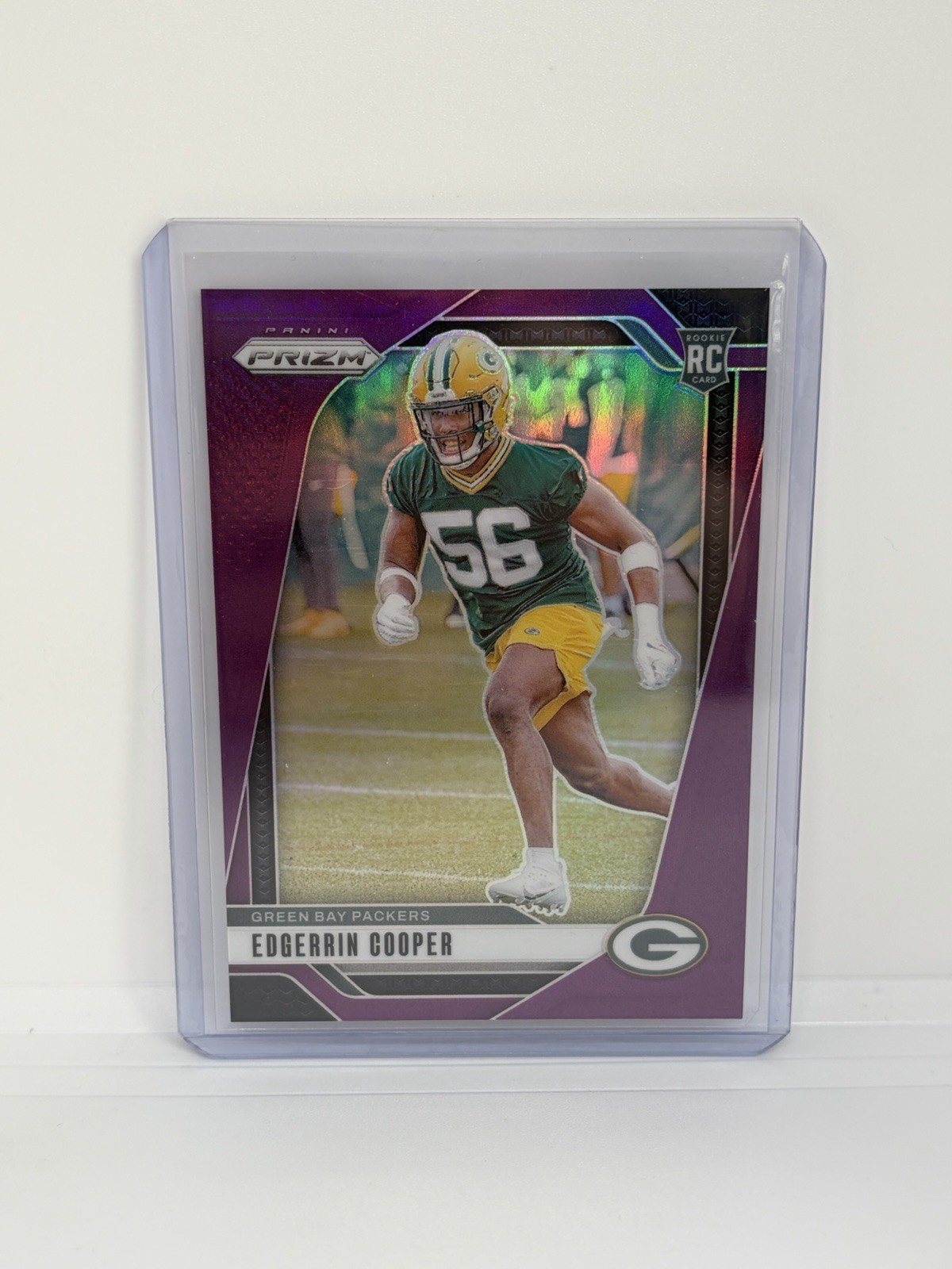 2024 Panini Prizm Rookies Purple Prizm /125 Edgerrin Cooper #331 RC