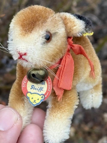 Early Vintage 3” Steiff Bunny Steiff Rabbit Steiff Miniature Bunny All ...