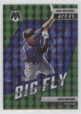 2022 Panini Mosaic Big Fly Green Mosaic Prizm Kris Bryant #BF-4 0i1b