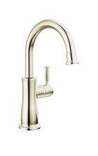 Delta Cold Water Dispenser Kitchen Faucet, Polished Nickel Bar Faucet