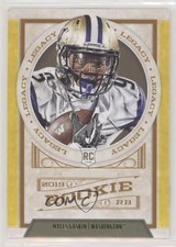 2019 Panini Legacy Rookies Yellow /165 Myles Gaskin #186 fm0
