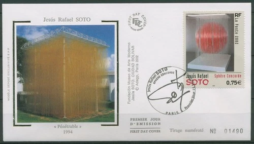 France 2002 Kinetic Artwork 3674 FDC (X62198)