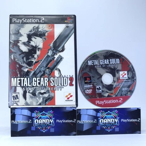 Metal Gear Solid 2 PS2 - PlayStation 2