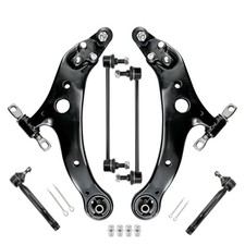 KAX Front Lower Control Arm w/Ball Joint Sway Bar End Link Tie Rod End K621477