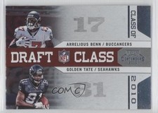 2010 Playoff Contenders Draft Class Arrelious Benn Golden Tate #23 0o9