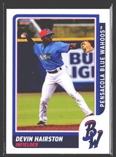 Devin Hairston 2021 Choice Pensacola Blue Wahoos #NNO Pensacola Blue Wahoos
