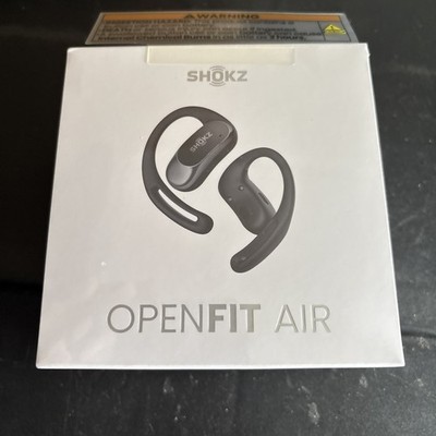 Shokz OpenFit Air True Wireless Bluetooth Headphones - Black