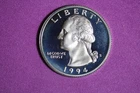 ESTATE FIND 1994 S PROOF SILVER WASHINGTON QUARTER #K58765