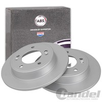 2X A.B.S. Bremsscheiben 262Mm Hinten Passend FüR Hyundai Creta Elantra I30 Kona
