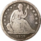 1838-P Seated Liberty Dime