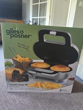 Giles & Posner Pie Maker &ndash; Double Non-Stick  Deep Fill Pie Making Machine 900W