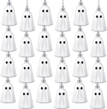 Gejoy 36 Pcs Halloween Hanging Ornaments Cute Ghost Decoration 1.57 Inches Hallo