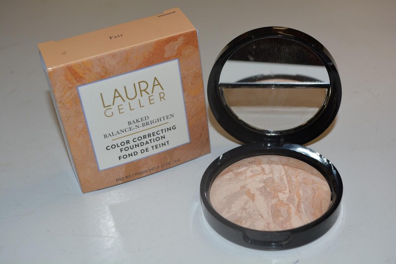 Laura Geller Baked Balance N Brighten Color Correcting Foundation .32 oz FAIR NU