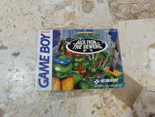 Manual Instruction Book TMNT TURTLES II 2 BACK FROM THE SEWERS ✨Gameboy Game Boy