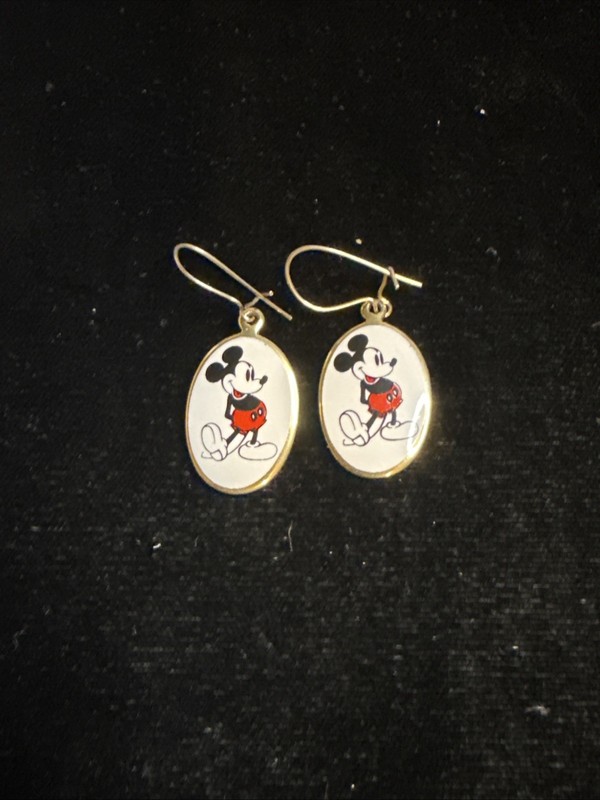 Hard to Find! Vintage Micky Mouse Earrings