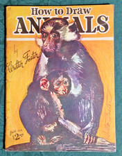 DRAW ANIMALS WALTER FOSTER SERIES Book 12 HOW TO PAINT